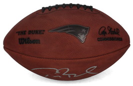 Tom Brady Autographed Lets Go Metallic Patriots Logo Football Fanatics L... - $6,295.50