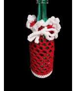 HANDMADE Crochet Wine/Bottle Cozi/Gift Bag Acrylic - $256.97 MXN