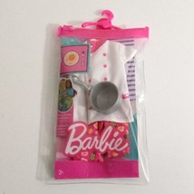 Barbie Career 3 Pc Chef Cooking Fashion Outfit Set - £8.67 GBP