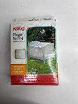 Nuby Playpen Mosquito Bug Netting Fits Standard Playpens, Strollers, etc... - $14.11