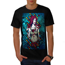Wellcoda Sexy Ocean Mermaid Mens T-shirt, Sea Graphic Design Printed Tee - £14.96 GBP+