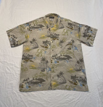 Vintage Columbia XCO Hawaiian Shirt Men’s XL Tropical Floral Beach Summer  - £11.47 GBP