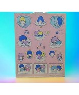 Sanrio Little Twin Star Sticker Sheet Old Stock Vintage 1976 1981 - $28.40