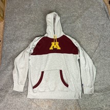 Minnesota Gophers Mens Hoodie Extra Large Gray Sweatshirt Sports Champio... - $24.98