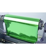Green Metallic Foil Laminating Toner Reactive Fusing Sleeking Foil Digit... - £161.16 GBP