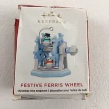 Hallmark Keepsake Christmas Tree Ornament Miniature Festive Ferris Wheel... - $19.75