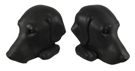 Scratch &amp; Dent Black Labrador Retriever Bookends - £16.72 GBP