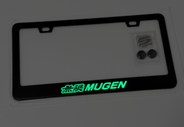 Glowing Mugen Power Racing License Plate Frame High Quality Fits Honda / Acura - £18.88 GBP