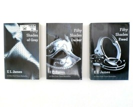 Fifty 50 Shades Of Grey Book Trilogy Set (All 3 Books) E L James - Paper... - £7.78 GBP