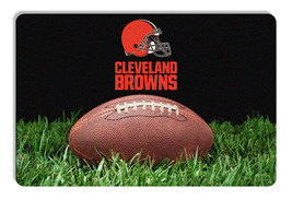 Cleveland Browns Pet Bowl Mat Classic Football Size Large - $47.49