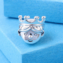 925 Sterling Silver Precious Prince Charm bead For European Bracelet - $17.66