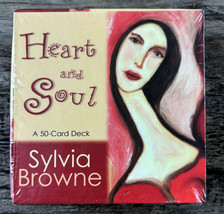 Heart and Soul Oracle Cards 50 Card Deck by Sylvia Browne New Sealed - £19.93 GBP