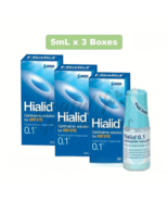 Japan Santen Hialid 0.1 Ophthalmic Solution Eye Drops 3 x 5ml Dry Eyes F... - $64.65 CAD