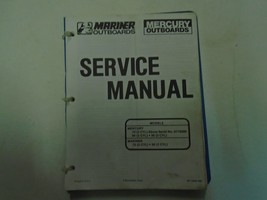 Mercury Mariner Outboards Service Manual  70 80 90 75 3 CYLINDER OEM 90-... - $29.99