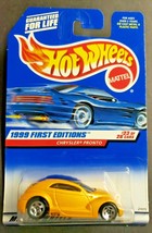 1999 Hot Wheels 1999 Chrysler Pronto #928 Yellow 23 of 26 HW8 - £4.68 GBP