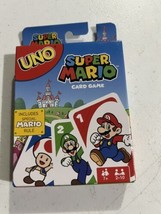 Uno Card Game - 112 Cards - Super Mario Edition Luigi Waluigi Toad Bowse... - £4.55 GBP