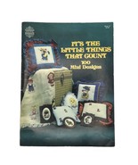 It&#39;s The Little Things That Count Cross Stitch Designs By Gloria &amp; Pat B... - £7.43 GBP