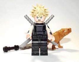 Minifigure Toy Cloud Strife Final Fantasy 7 Video Game FAST SHIP - £5.77 GBP