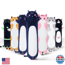 Sausudols Long Cat Body Pillow For Kids Cute Cat Stuffed Animals Gifts For - $26.59