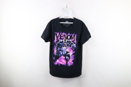 Marvel Comics Mens Medium Distressed Spell Out Venom Spiderman T-Shirt B... - $29.65