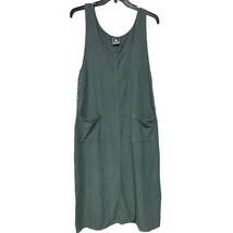 Vtg? California Drawstrings Made in USA Lagenlook Midi/Maxi Dress Size L... - $658.61 MXN