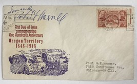 Robert Merrill (d. 2004) Signed Autographed Vintage First Day Cover FDC - £19.93 GBP