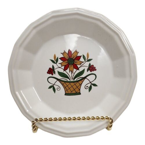 Homer Laughlin Bayberry Pattern 5 7/8" Bread & Butter Plate Vintage Kitchen Dish - £7.58 GBP