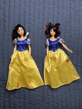 Mattel Disney Princess Barbie Dolls X2 Snow White - £15.87 GBP
