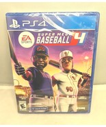 Super Mega Baseball 4 Sony PlayStation 4 New Sealed Video Game Fun Family. - £39.22 GBP