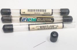 Lot of 3 NEW 1/64" .0156 TiN Coated HSS Jobber Length Drill Bits - 21st ... - $303.39 MXN