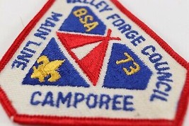 Vintage 1973 Valley Forge Main Line Camporee Diamond Boy Scout BSA Camp Patch - £9.34 GBP