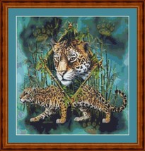 JAGUAR DIAMOND -pdf cross stitch chart Original Artwork © Steven Michael... - £9.43 GBP