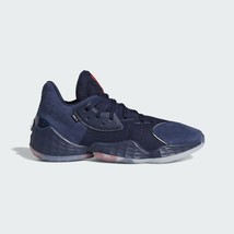Adidas Men&#39;s Harden Vol. 4 Basketball Sneakers FY0870 Navy/Blue Size 8M - £42.06 GBP