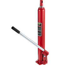 VEVOR Hydraulic Long Ram Jack, 8818 lbs Capacity, with Single Piston Pump - $38.90