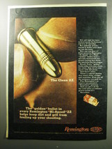 1967 Remington Hi-Speed 22 Cartridges Ad - The Clean 22. The golden bullet - $18.49