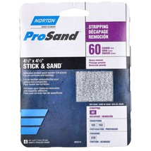 4.5&quot; x 4.5&quot; Norton 05314 ProSand Power Sanding Sheet 60-Grit Handy-Pack - €15,33 EUR