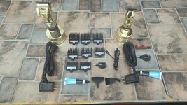 BaBylissPRO GoldFX Clipper/Trimmer Combo w/grips &amp; Clipper/Trimmer charg... - $125.00