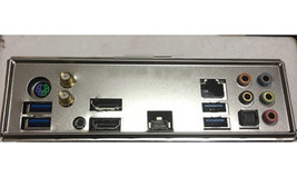 I/O Shield For ASRock X570 Phantom Gaming-ITX/TB3 Motherboard Backplate - $3.99