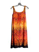 Glamour Women&#39;s Tank Dress Multicolored Print Flowy No Size Measurements - £7.09 GBP