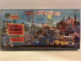 &quot;Life&#39;s in Session&quot; Are you in ... or out? A 12 Step Family Board Game NEW - $148.49