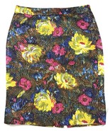 J.Crew Collection Metallic Brocade Floral Pencil Skirt Sz 4 Multicolor S... - $24.95