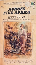 Across Five Aprils - Irene Hunt -1965 - Tempo Books edition - £3.34 GBP