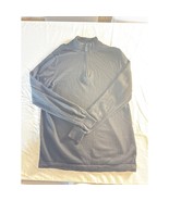 Jos. A. Bank Traveler 100% Merino Wool Quarter Zip Sweater Black Size M - $548.76 MXN