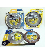 4 Oldham Max Life 5-1/2&quot; Circular Saw Blades ~ 2- 18 Tooth Carbide 2- 10... - $29.99
