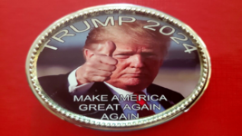 Trump 2024 Make America Great Again Epoxy Belt Buckle - - New! - £13.92 GBP
