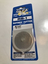 OLFA 45 mm Rotary Blade for Rotary Cutter 1 Spare Blade RB-1 Vintage - £2.35 GBP