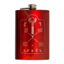 8oz RED Elements Flask L1 - £16.91 GBP