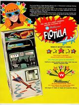 Flotilla Arcade Game Flyer Original 1973 Vintage Retro Sea Land Missile ... - $21.05
