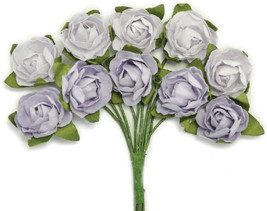 Mini Paper Blooms Misty - $18.38