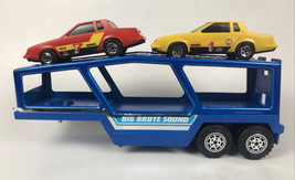 Vintage Buddy L Big Brute Sound Cars & Carrier/Trailer 1981 - $26.73